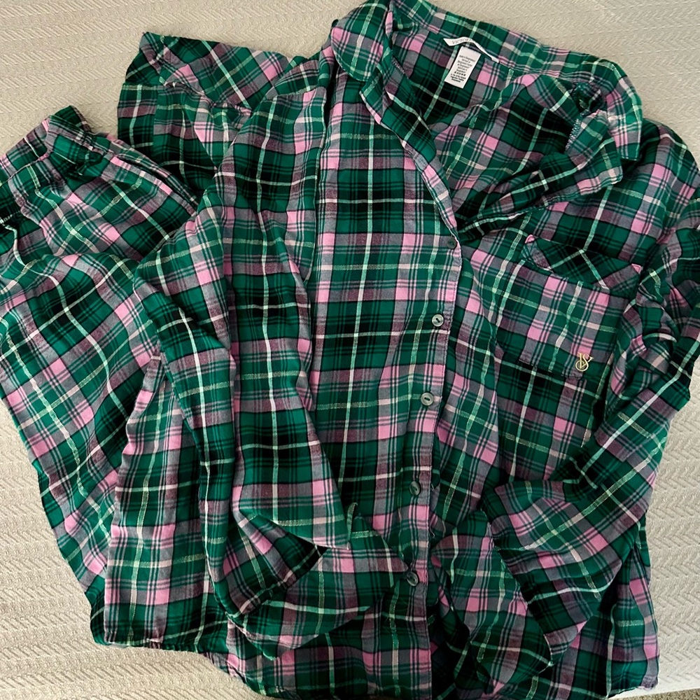 Victoria’s Secret Flannel Pajamas
